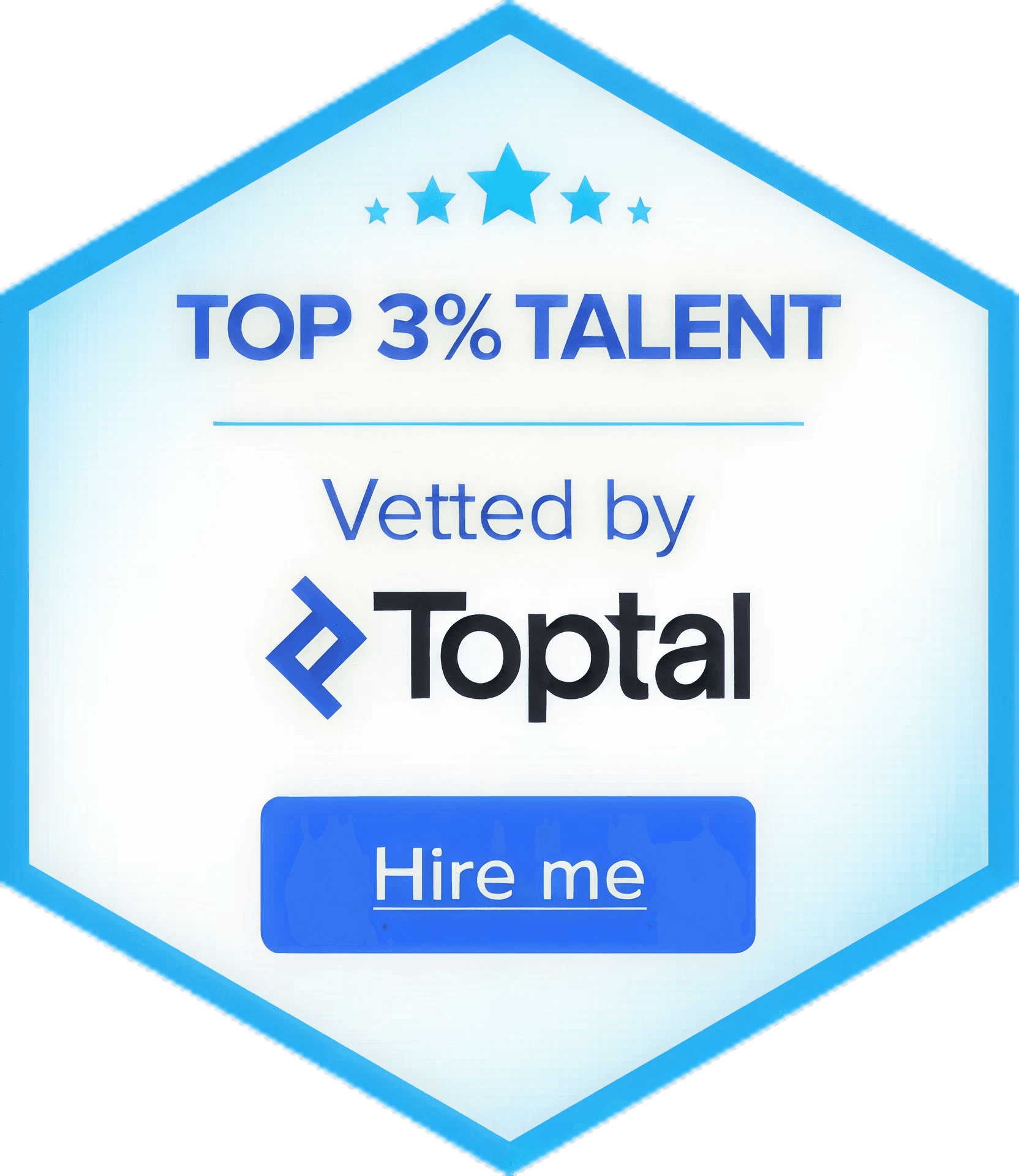 Toptal Top 3% Talent — Vetted Developer