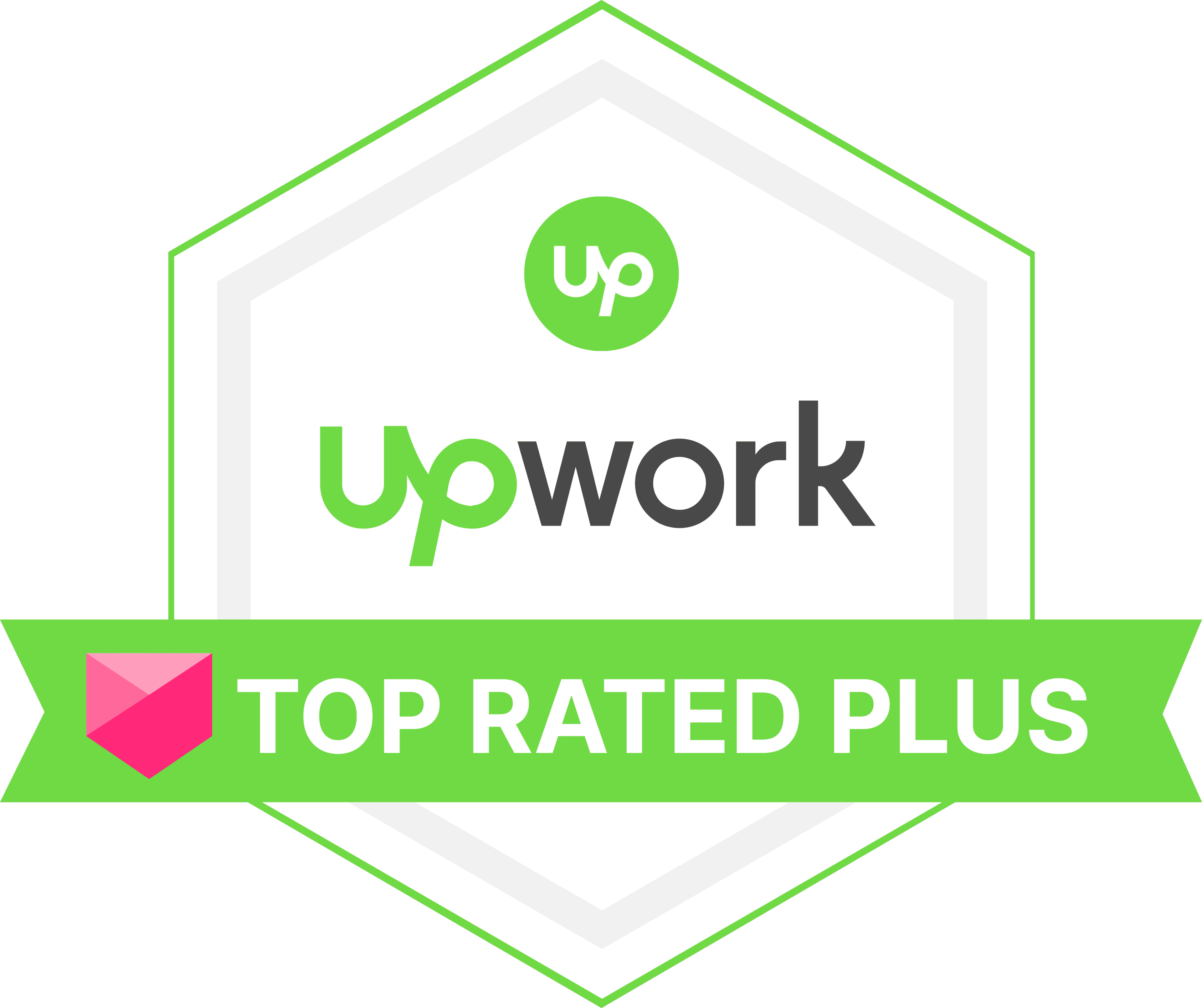 Upwork Top Rated Plus
